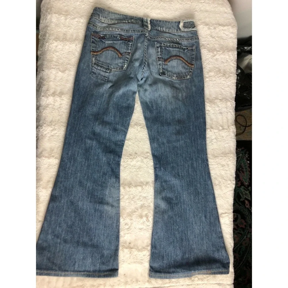 Silver‎ girls jeans sz 29x 27 length exc cond blue